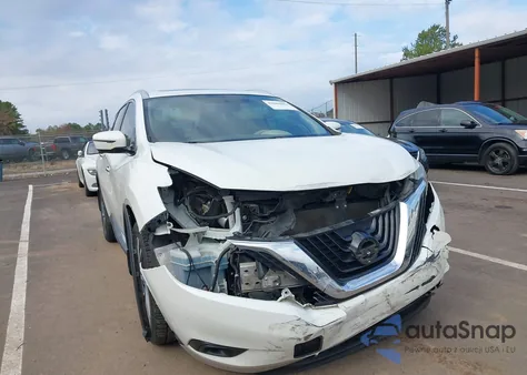 2018 Nissan Murano Platinum из США, поврежденный, VIN 5N1AZ2MG7JN196452